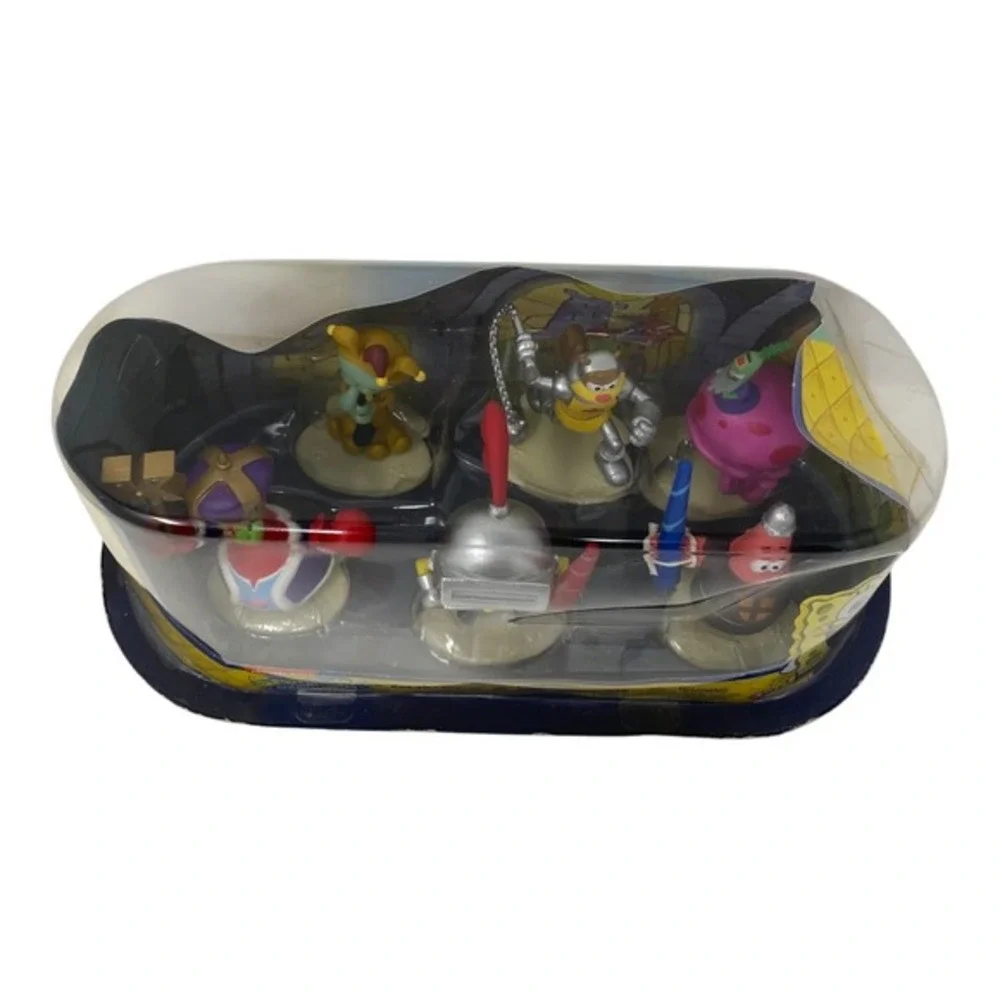 Nickelodeon Spongebob Squarepants Dunces & Dragons Collectible Figurine‎ Set NEW